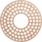 Ekena Millwork Fink Wood Fretwork Pierced Ceiling Medallion, Cherry, 16"OD x 5 3/4"ID x 1/4"T CMWP16X16X0250FFCH - alternate 1